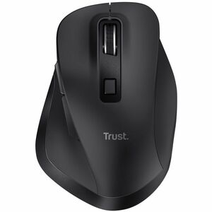 Souris Trust Fyda Taille moyenne - Bluetooth/Radio Fréquence - USB Type C, USB Type A - Optique - 6 Bouton(s) - Noir - San