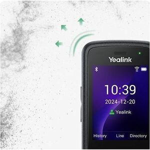 AX86R Ruggedized WiFi Phone. 2.4in 240x320 TFT color screen. IP67-rated waterproof and dust-proof drop-proof up to 1.8 met