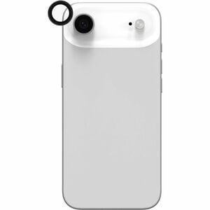 invisibleSHIELD Glass Elite Camera Lens Protector - Clear, Black - Tempered Glass