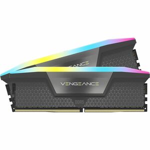 Módulo RAM Corsair Vengeance RGB para Computadora de escritorio, Placa Base - 16GB (1 x 16GB) - RGB - DDR5-6000/PC5-48000 