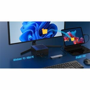 j5create Wormhole Switch JCH422 USB Hub - USB Type A, USB Type C - 640 MB/s - Tablet, Notebook, Smartphone, Desktop, Mouse