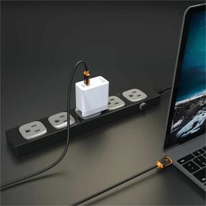 j5create JUCX24 1.83 m USB-C Data Transfer Cable - Cable for USB Device, Tablet, Phone, Notebook, Charger - First End: 1 x