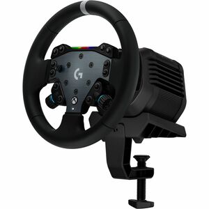 Logitech G TRUEFORCE RS50 Gaming Steering Wheel/Base/Hub - Cable - USB - PlayStation 5, PlayStation 4, PC - Black