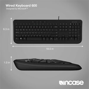 Wired Keyboard 600 Black