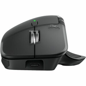 Logitech MX Master 4 for Business Tamanho grande Rato - Bluetooth/Radiofrequência - USB Tipo C - Campo escuro - 8 Taste(n)