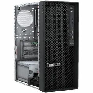 Lenovo ThinkSystem ST45 V3 7DH5A01UNA Tower Server - 1 x AMD EPYC 4464P 3.70 GHz - 32 GB RAM - Serial ATA/600 Controller -