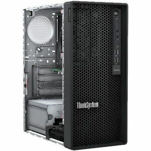 Lenovo ThinkSystem ST45 V3 7DH5A01VNA Tower Server - 1 x AMD EPYC 4244P 3.80 GHz - 16 GB RAM - Serial ATA/600 Controller -