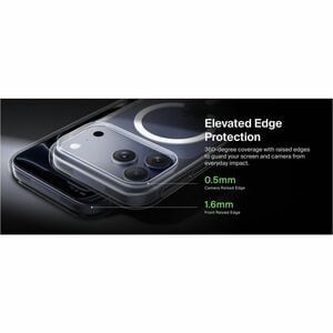 Belkin SheerForce Hülle für Apple iPhone 17 Pro Max Smartphone - Durchsichtig - Glänzend - Sturzsicher, Vergilbungsbeständ