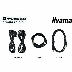 iiyama G-MASTER Black Hawk G2441HSU-B1 24" Class Full HD Gaming LCD Monitor - 16:9 - Matte Black - 60.5 cm (23.8") Viewabl