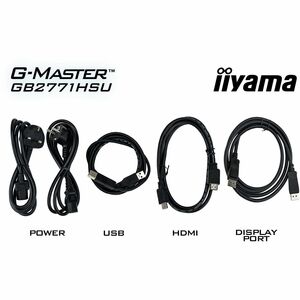 iiyama G-MASTER Red Eagle GB2771HSU-B1 27" Class Full HD Gaming LCD Monitor - 16:9 - Matte Black - 68.6 cm (27") Viewable 