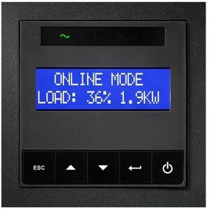 Eaton 9E6KIR Double Conversion Online UPS - 6 kVA/5.40 kW - 3U Rack-mountable - 3 Minute Stand-by - 230 V AC, 120 V AC Inp