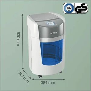 ACCO IQ OptiMax 350 Paper Shredder - Continuous Shredder - Micro Cut - 8 Per Pass - for shredding Paper - P-5 - 223 mm Thr