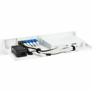 RACKMOUNT.IT Rack Shelf - For Network Security/Firewall Appliance - 1.3U Rack Height - Rack-mountable - Signal White