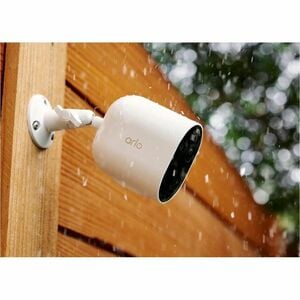 Arlo Pro Outdoor 2K Network Camera - Colour - 2 - White - Infrared/Color Night Vision - 2560 x 1440 - Wi-Fi - USB - Wall M