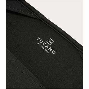Tucano Color Carrying Case (Sleeve) for 33 cm (13") to 35.6 cm (14") Notebook - Black - Anti-slip, Scratch Resistant - Pla