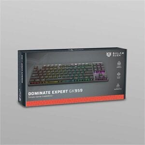 Balamrush Dominate Expert GK959 Teclado gaming - Sin teclado numérico - Inalámbrico Conectividad - USB Interfaz - RGB LED 