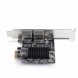 StarTech.com 5-Gigabit-Ethernet-Karte für Desktop, Server - Schwarz - TAA-konform - PCI Express - 5 Gbit/s Datenübertragun