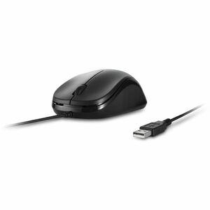 Kensington MY201 Simple Solutions Wired Mouse (TAA) - Optical - Cable - Black - USB Type A - 1600 dpi - Scroll Wheel - 3 B