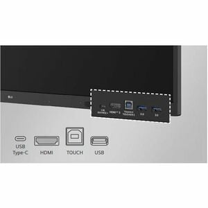 LG CreateBoard 75TR3BQ-B 1905 mm 4K UHD LCD Collaboration Display - Touchscreen - 16:9 Aspect Ratio - 3840 x 2160 - Direct