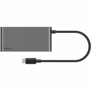 Belkin 5-Port USB-C Hub - USB-C to 2xUSB-A, 2xUSB-C, 1x4K HDMI - Docking Station - Black - for Workstation, Monitor, Displ