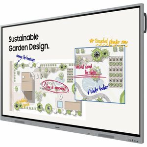 Samsung WE75FX 1905 mm 4K UHD LCD Collaboration Display - Infrared - Touchscreen - 3840 x 2160 - 350 cd/m² - 1,200:1 Contr