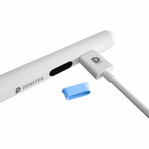 DEQSTER Pencil c1 Stylus - 1 - Ersetzbare Stylus-Spitze - Polyoxymethylen (POM), Aluminium - Weiß - iPad Unterstütztes Gerät