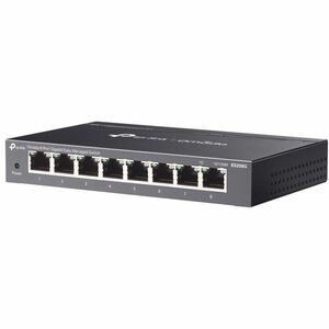 Omada ES208G 8 Anschlüsse Verwaltbar Ethernet-Switch - Gigabit-Ethernet - 10/100/1000Base-T - 2,70 W Stromverbrauch - Verd