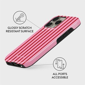 BURGA Case for Apple iPhone 16 Pro Smartphone - Favorite Bikini - Pink, Magenta - Scratch Resistant, Shock Absorbing, Drop