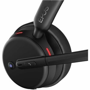 EPOS IMPACT Wireless Over-the-head, On-ear Stereo Headset - Black - Microsoft Teams Certification - Binaural - Supra-aural