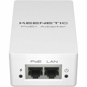 Injecteur PoE Keenetic KN-4510 - 120 V AC, 230 V AC Entrée - 1x RJ-45 Port(s) d'entrée - 30 W
