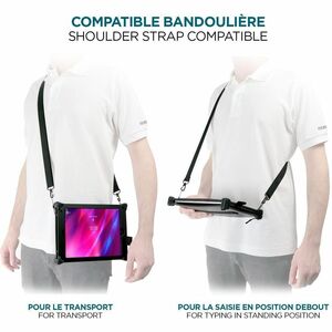 Sacoche de transport MOBILIS RESIST Durci Lenovo Tablette - Noir - Résistant aux chocs, Résistant aux chocs, Absorbe Les C