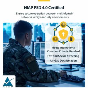 StarTech.com Analog KVM Switchbox - TAA Compliant - 4 Computer(s) - 4K - 3840 x 2160 - 11 x USB - USB 2.0 - 10 x HDMI - 10