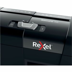 Rexel Secure X6 Paper Shredder - Continuous Shredder - Cross Cut - 6 Per Pass - for shredding Paper - 4 mm x 40 mm Shred S