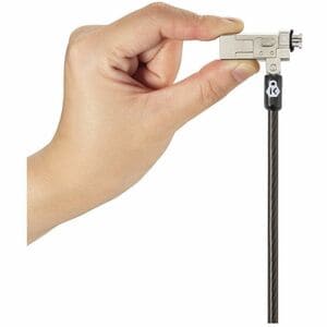 Kensington Slim NanoSaver 2.0 Cable Lock For Notebook - 1.80 m Cable - Master Keyed Lock - Carbon Steel - For Notebook