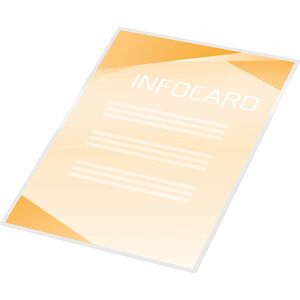 ACCO Document Laminating Pouch - Sheet Size Supported: A6 111 mm Width x 154 mm Length - Laminating Pouch/Sheet Size: 80 µ