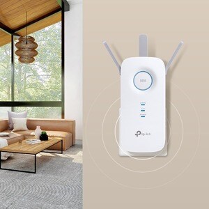 TP-Link RE550 IEEE 802.11ac 1.86Gbit/s Extensor de alcance inalámbrico - 2.40GHz, 5GHz - 3 x Antena(s) externa - Externo -