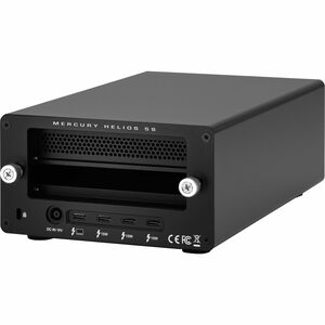 OWC Mercury Helios 5S - For Laptop, Computer, PC, Mac, Workstation - Thunderbolt 5 - Black