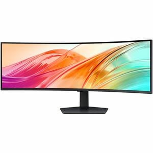 Samsung ViewFinity S9 S49F950UAU 49" (124.5 cm) Class Dual Quad HD (DQHD) Curved Screen LCD Monitor - 32:9 - Black - 49" (