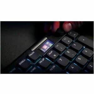 CHERRY XTRFY G8A-25100 Gaming Keyboard - Full-size - Wired/Wireless Connectivity - USB Type A Interface - RGB LED - Pan-No