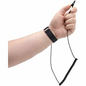 StarTech.com Antistatic Wrist Strap with Grounding Cable, ESD Electrostatic Discharge Band, 5ft / 1.5m Detachable Cord, TA