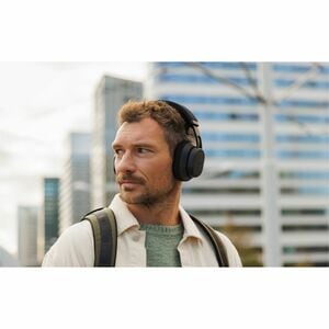 Fairphone Fairbuds XL Kabel/Kabellos Kopfbügel, Über das Ohr Stereo Headset - Horizon Black - Siri, Google Assistant, Alex