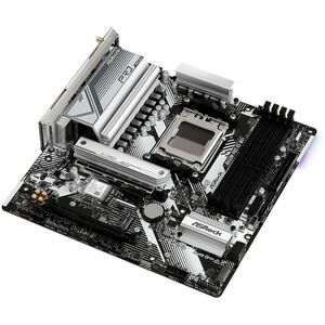 ASRock B650M Pro RS WiFi Gaming-Desktop-Motherboard - AMD B650 Chipsatz - Buchse AM5 - Micro ATX - Ryzen 9, Ryzen 7 Unters