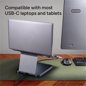 ZAGG Pro Dock USB Type C Docking Station for Notebook, Tablet, Display Screen, Workstation - Charging Capability - Memory 