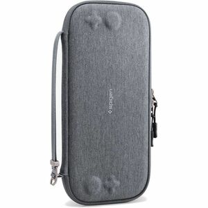 Spigen Klasden Carrying Case (Pouch) Nintendo Gaming Console - Charcoal Grey - Drop Resistant, Scuff Resistant - Fabric, E