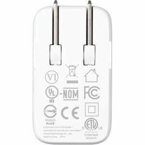 Adata 65W GaN USB Charger - 65 W - 120 V AC, 230 V AC Input - 5 V DC, 9 V DC, 12 V DC, 15 V DC, 20 V DC Output - 3.25 A - 