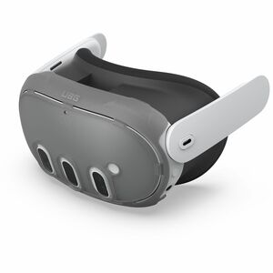 Urban Armor Gear Plyo Rugged Case for Meta VR Headset - Ash, Translucent - Scratch Resistant, Dust Resistant, Impact Resis