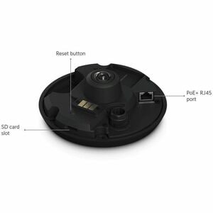 Ubiquiti UniFi G6 Pro 360 12 Megapixel Network Camera - Colour - Fisheye - Black - 15 m Infrared Night Vision - 3504 x 350