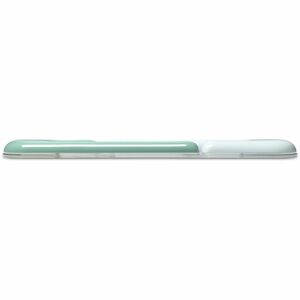 Kensington Duo Gel Wrist Rest - 0.87"" (22 mm) Height x 17.72"" (450 mm) Width x 3.66"" (93 mm) Depth - Green - Polyuretha