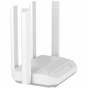 Keenetic Challenger KN-3910 wifi 6 Ethernet Roteador sem fio - Dual Band - 2,40 GHz Banda ISM - 5 GHz Banda UNII - 5 x Ant