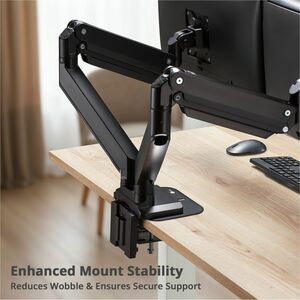 SIIG Adjustable Reinforcement Bracket Mount Plate-black Protects Your Desktop - Adjustable Reinforcement Bracket Mount Pla